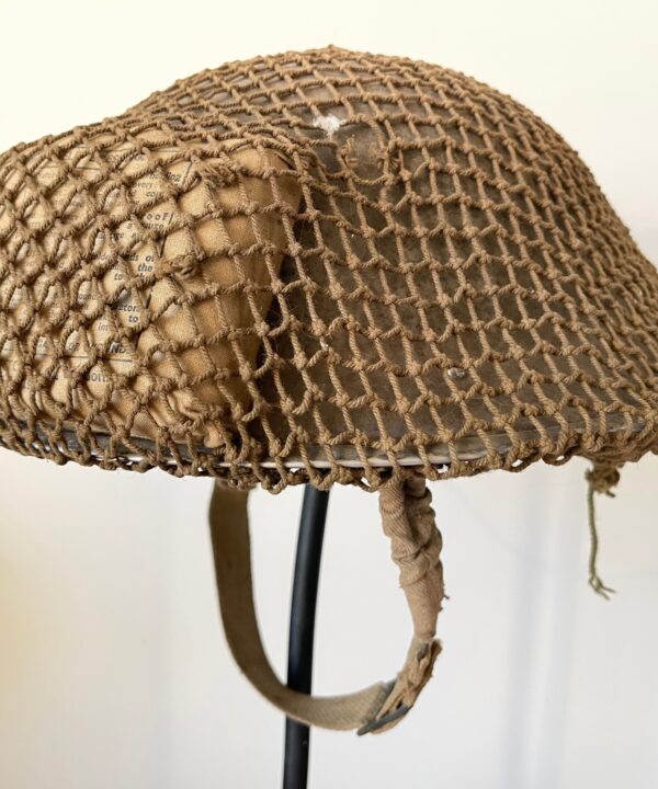 Casque MKII avec filet et pansement