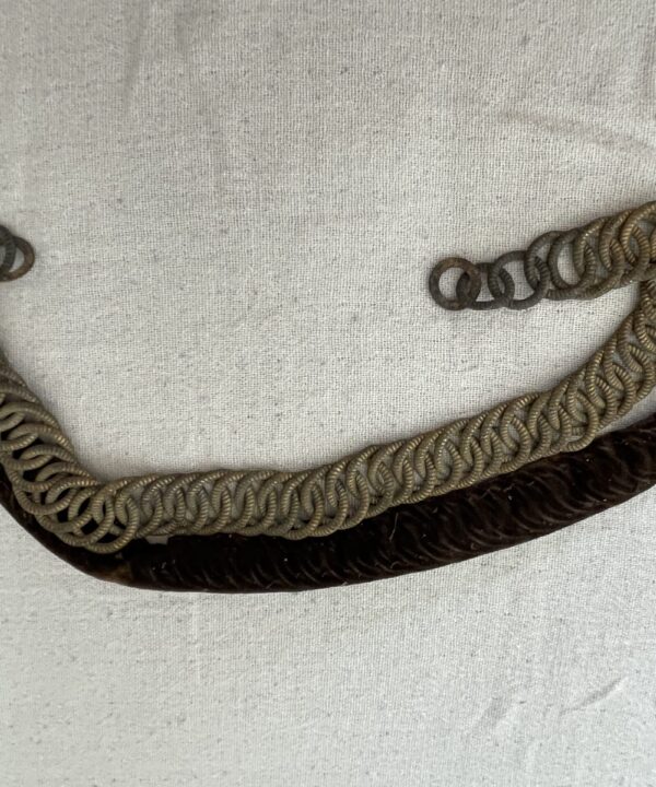 Gourmette de talpack d'officier Second Empire