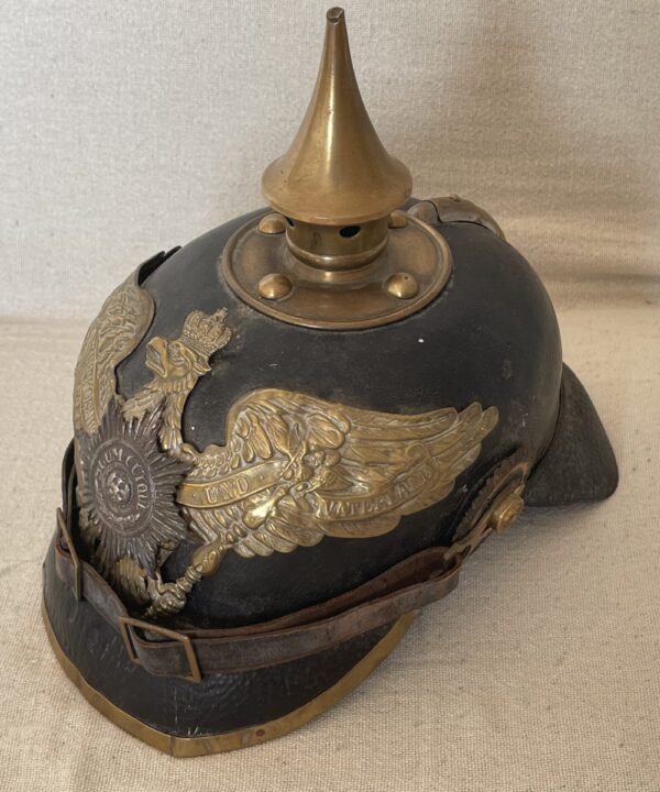 Prussian Guard spike helmet
