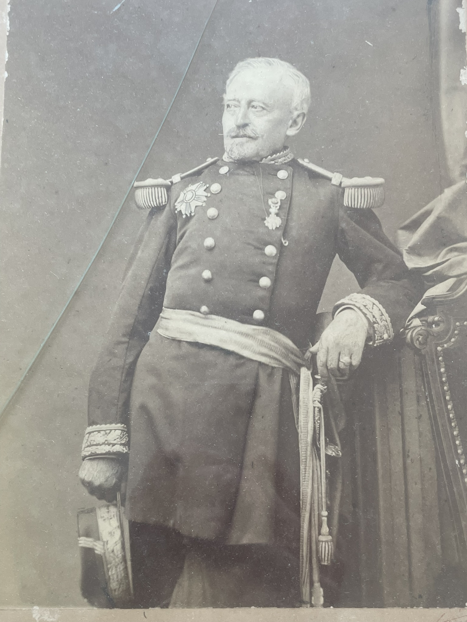 Grande photo du Général Pellé, Second Empire