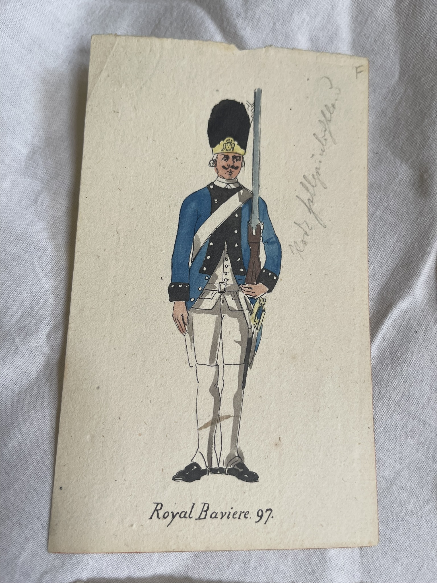 Ensemble de 29 planches uniformologiques d'après Hoffmann