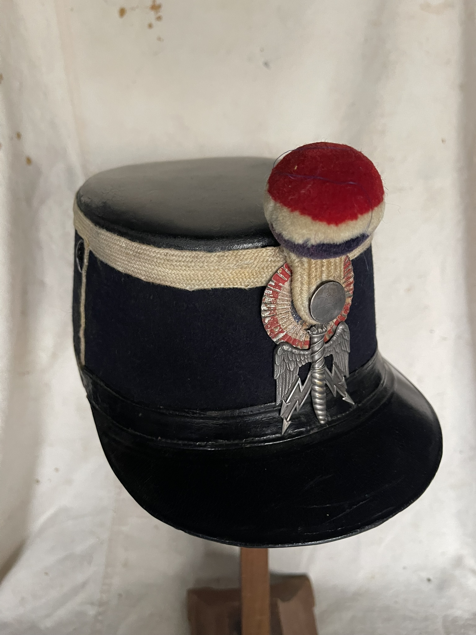 Shako troupe secrétaire d'Etat-Major