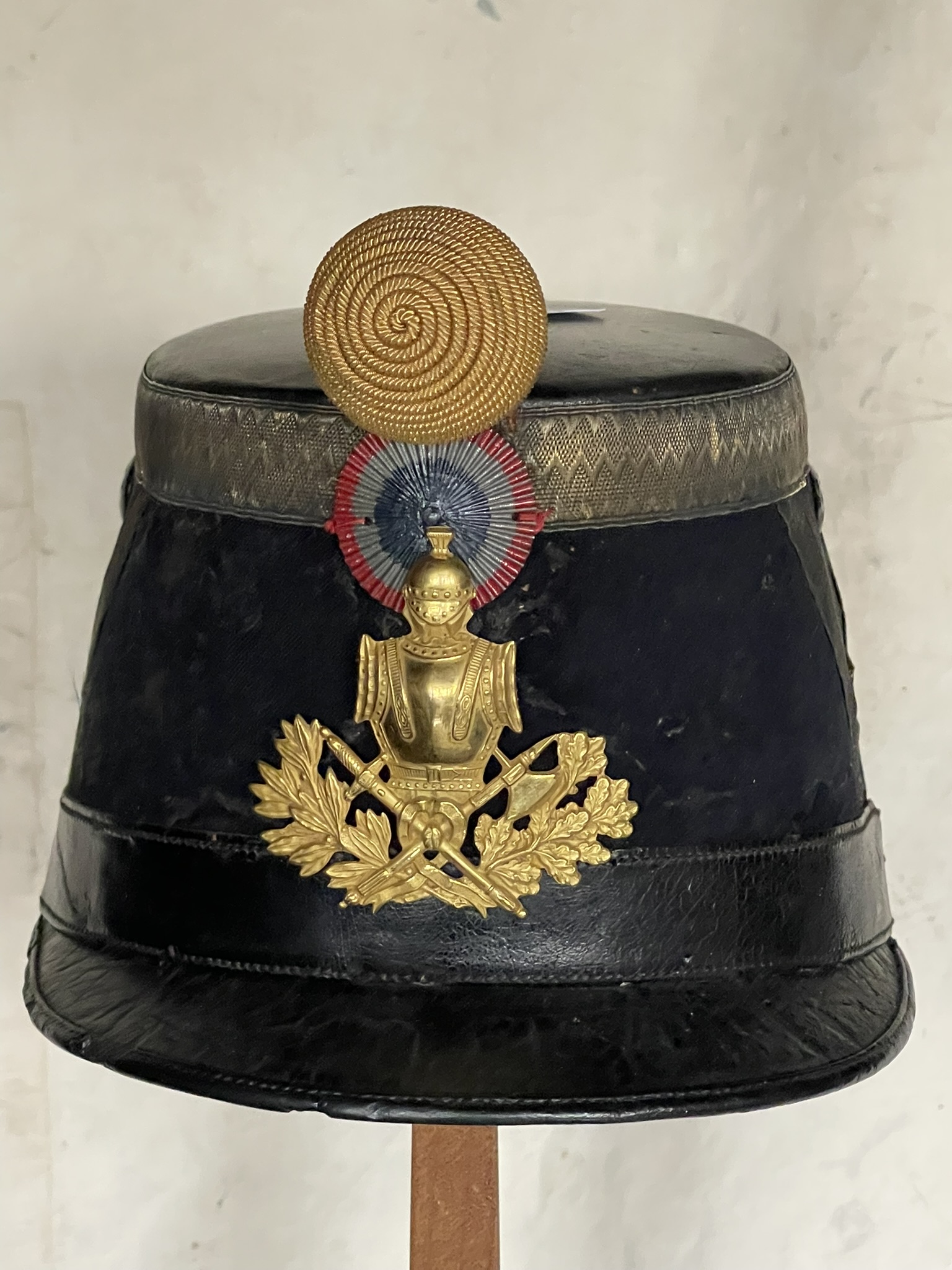 Shako d'officier du Génie modèle 1872